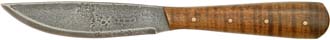 English Roach Belly Knife,
4" blade,
replica 1750 - 1790 era Trade Knife,
made in the U.S.A.